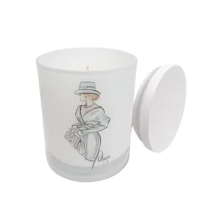 Luxury Coconut Soy Wax Candle - Elegante