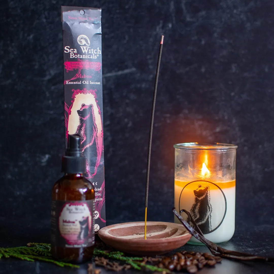 Mabon Scented Veil: Vanilla, Coffee, Bergamot & Spices