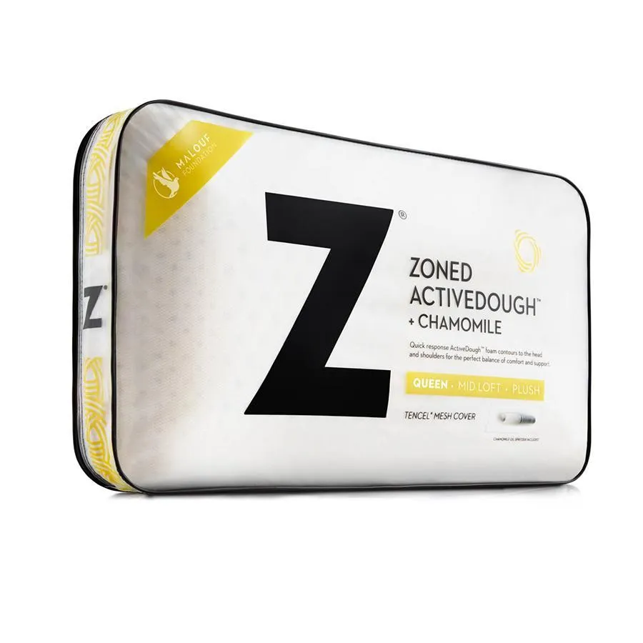 Malouf Zoned ActiveDough™ Pillow   Chamomile