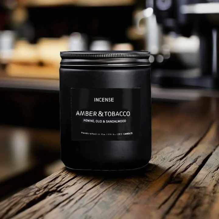 Men Aromatherapy Gift Set Soy Candle-مجموعة هدايا العلاج