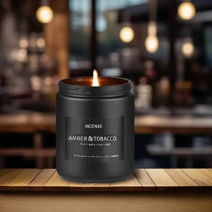 Men Aromatherapy Gift Set Soy Candle-مجموعة هدايا العلاج