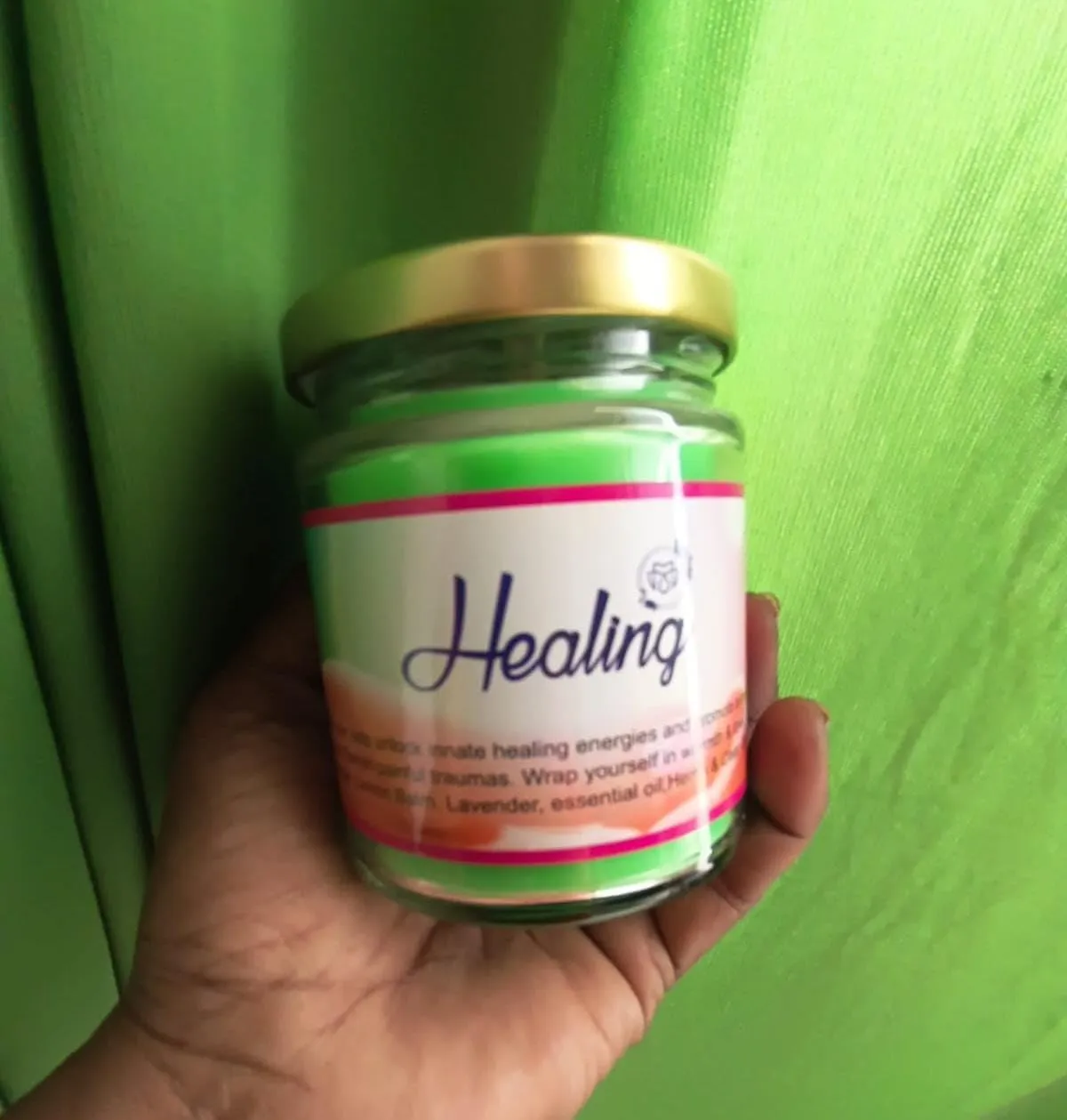 Merlin's Healing Jar Candle | Health & Emotion Ritual Candle | Spell Candle | Jar Candle (Qty. - 1)