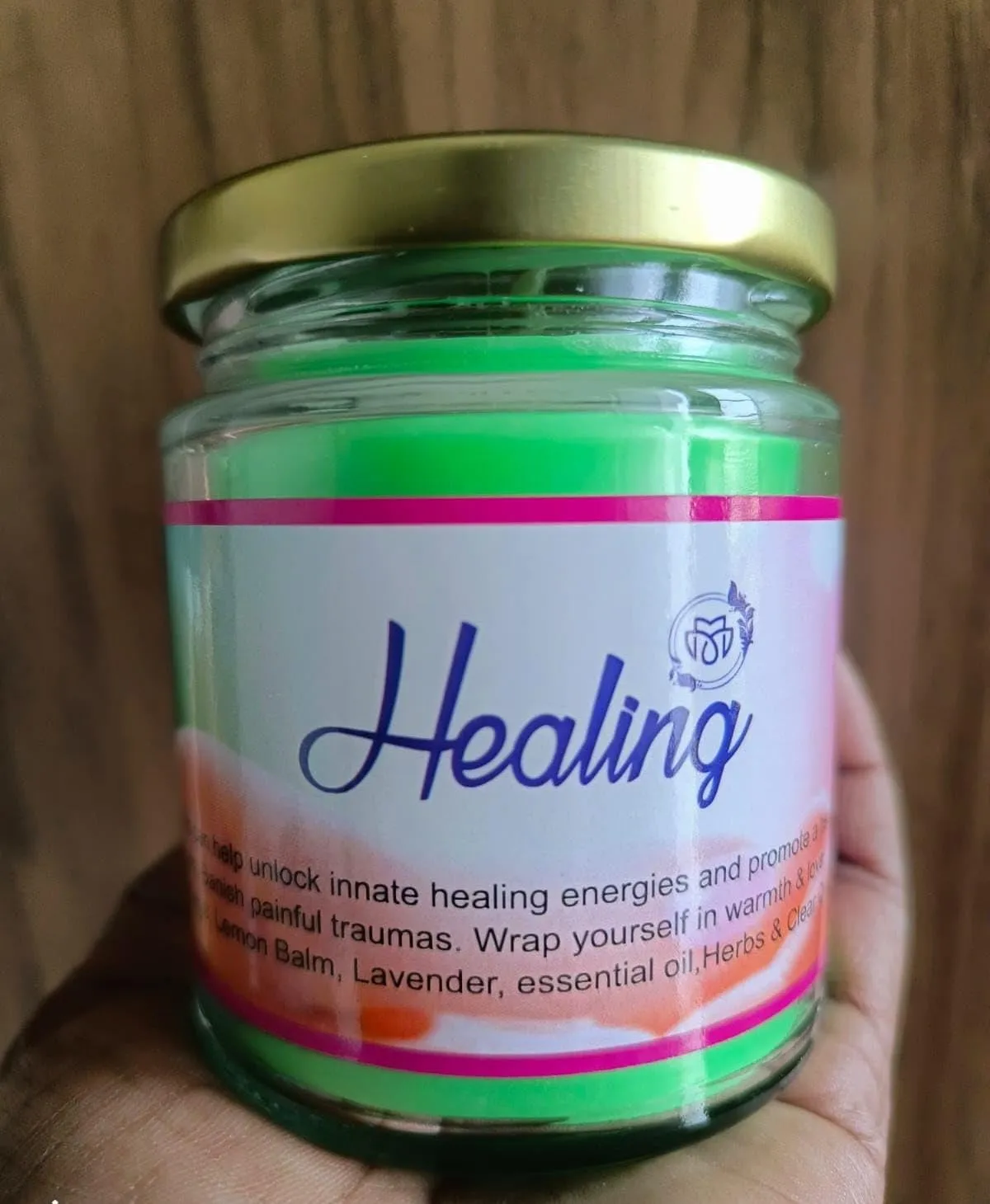 Merlin's Healing Jar Candle | Health & Emotion Ritual Candle | Spell Candle | Jar Candle (Qty. - 1)