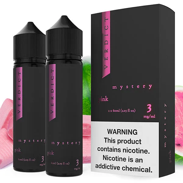 Mystery - Pink by Verdict Series E-Liquid x2-60mL (Freebase)