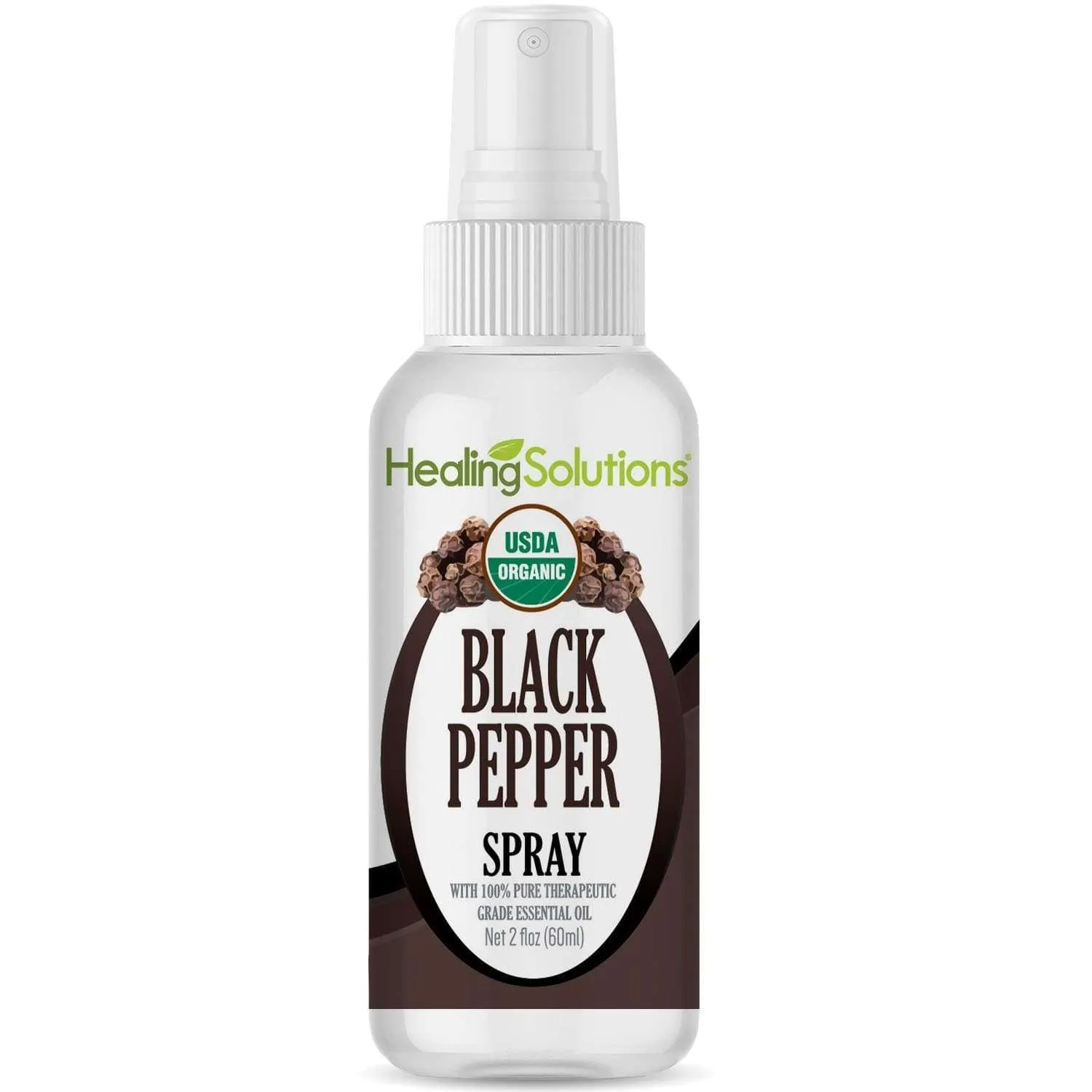 Organic Black Pepper Essential Oil Spray