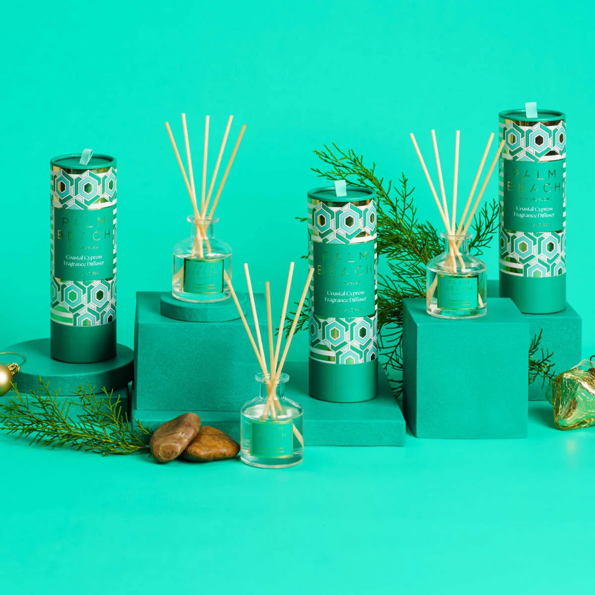 Palm Beach Collection Coastal Cypress Mini Diffuser 50ml