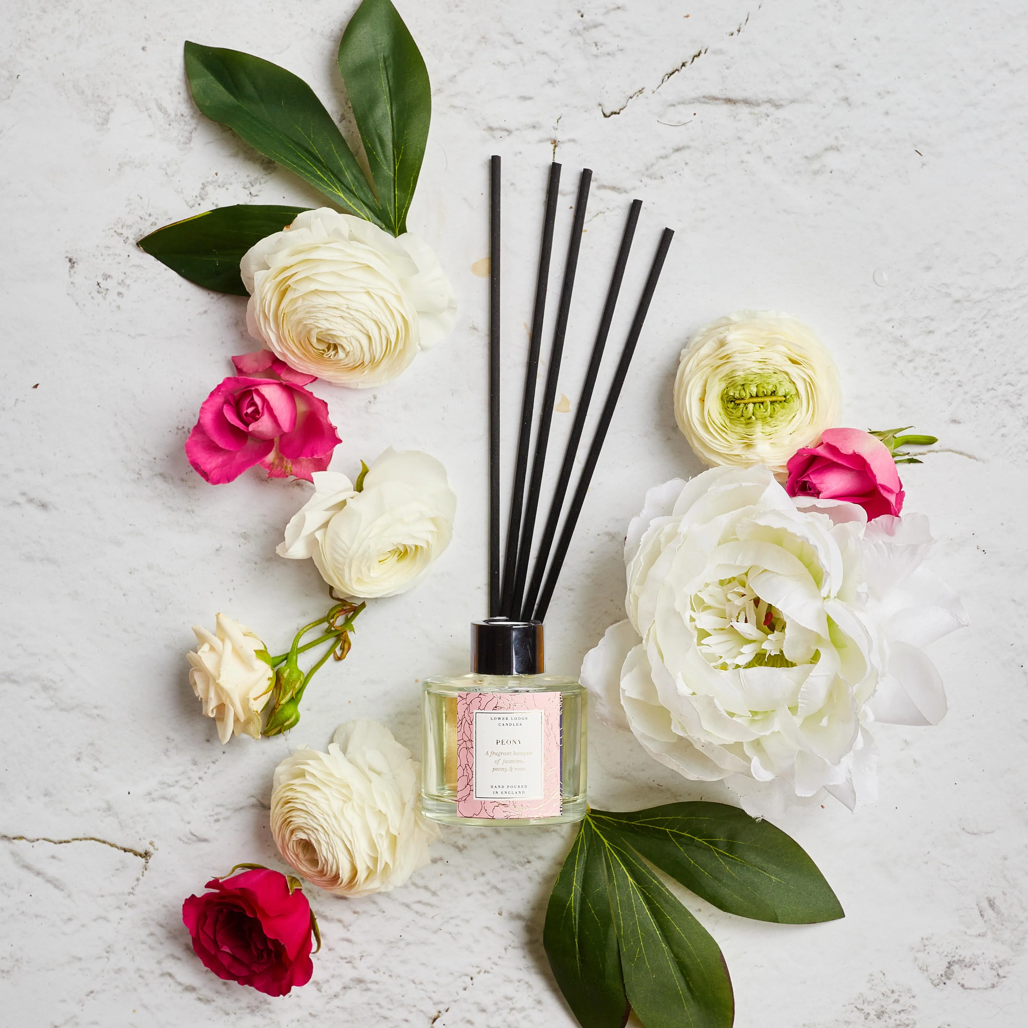 Peony Scented Reed Diffuser