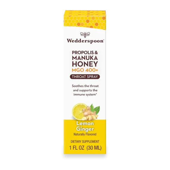 Propolis & Manuka Honey Throat Spray 1 Fl. Oz. MGO 400  (3 Options)