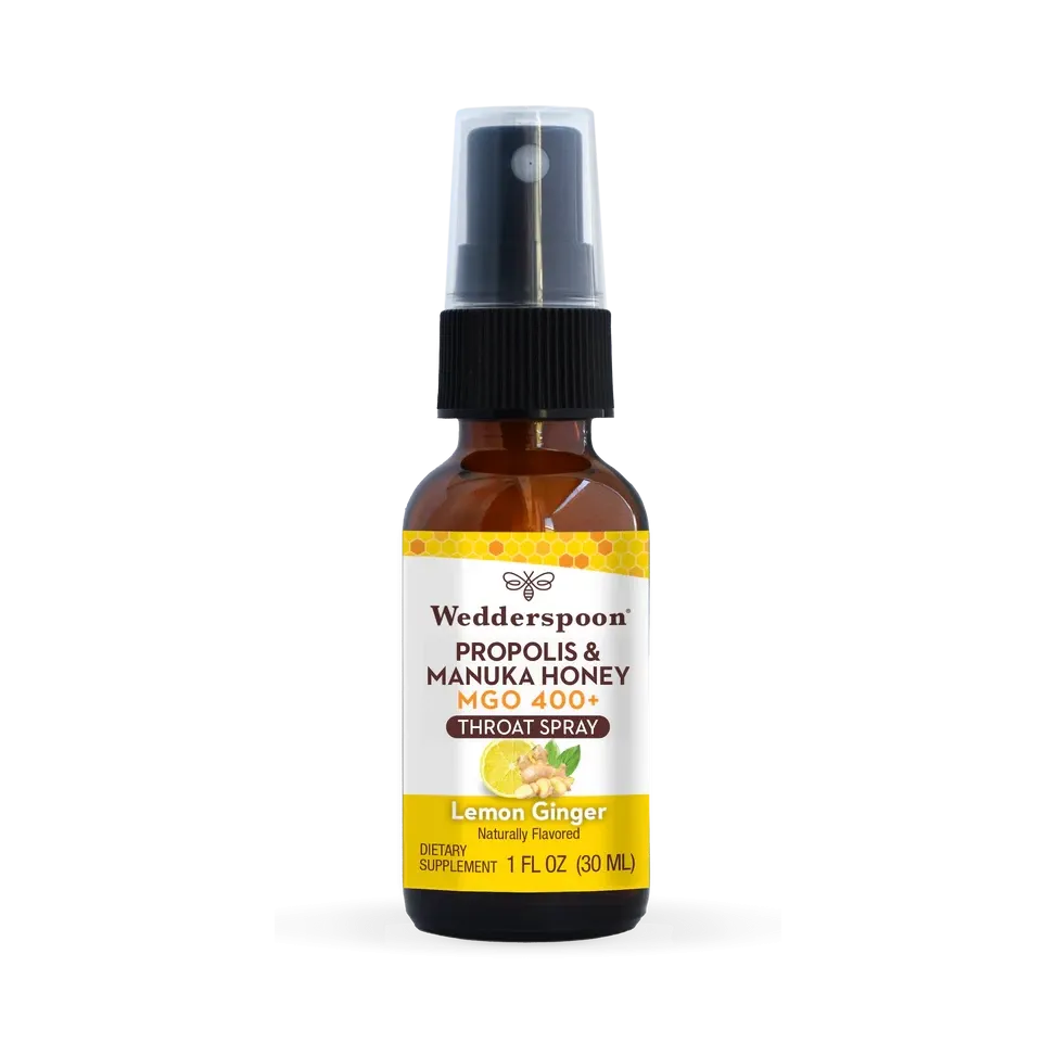 Propolis & Manuka Honey Throat Spray 1 Fl. Oz. MGO 400  (3 Options)