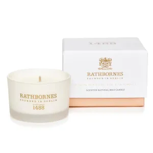 Rathbornes Dublin Tea Rose 1 wick Travel Candle