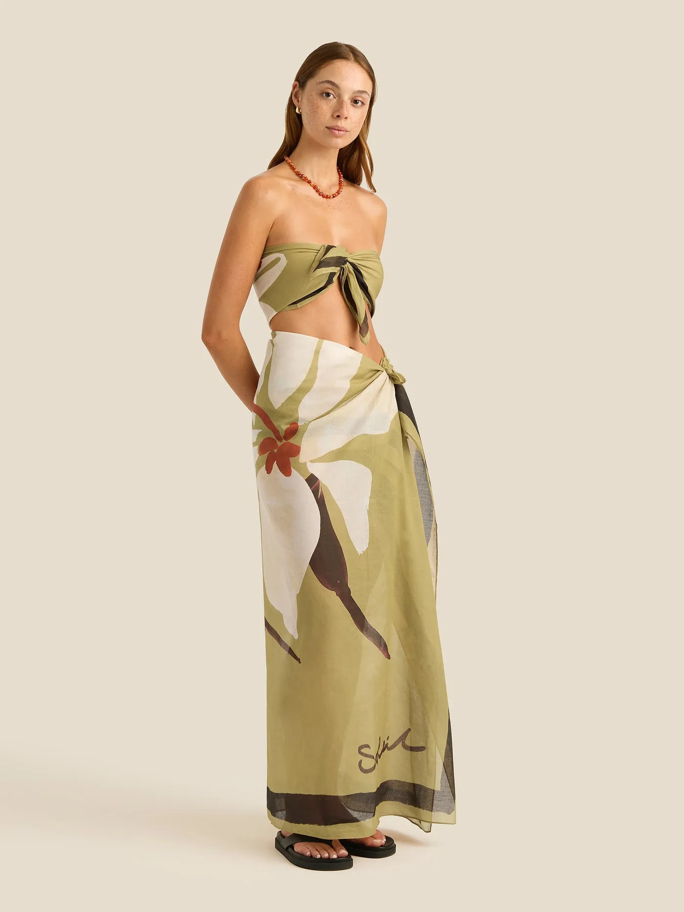 Scarf | Hibiscus