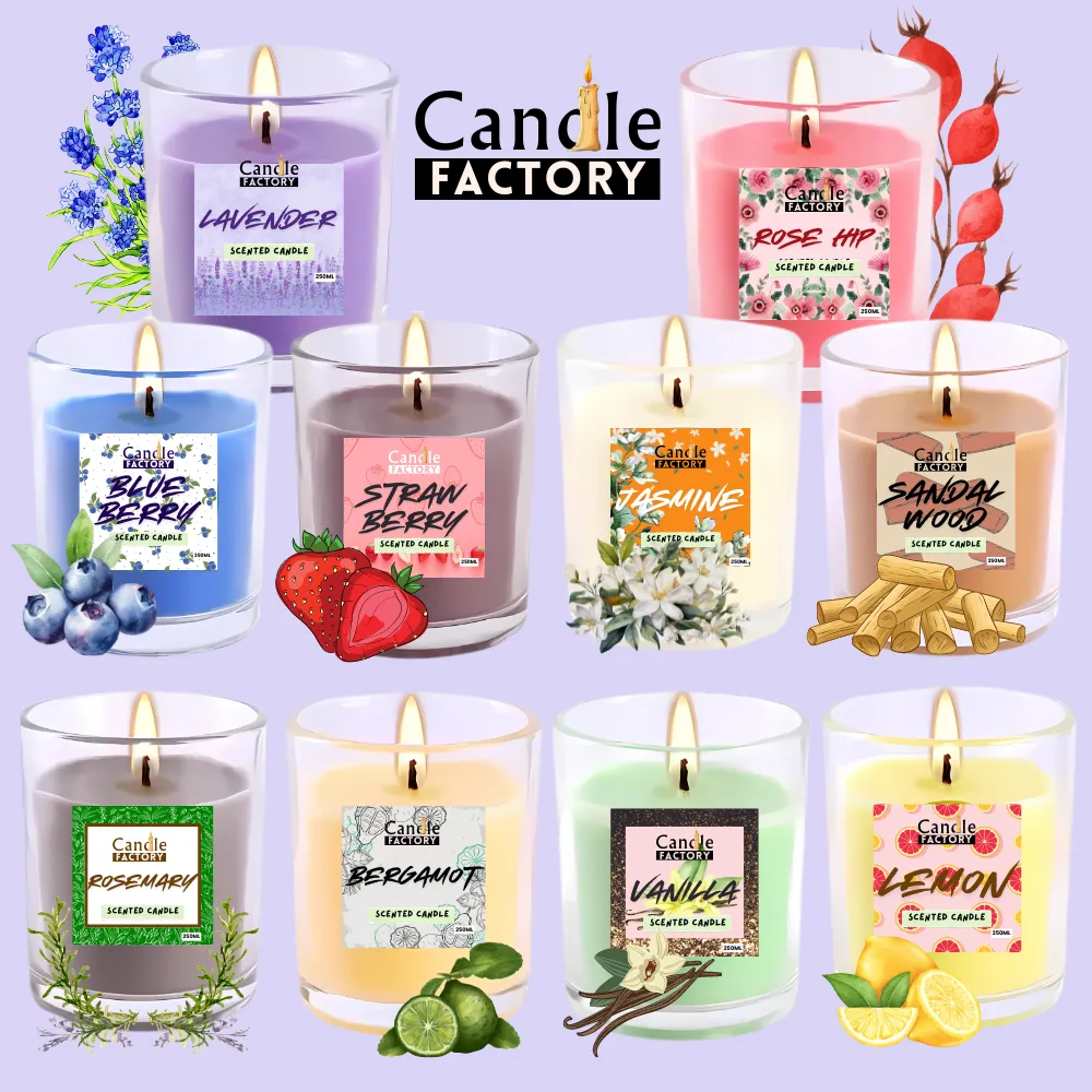Scented Candles | Most Selling - Worlds Favorite - (PARRAFIN WAX)