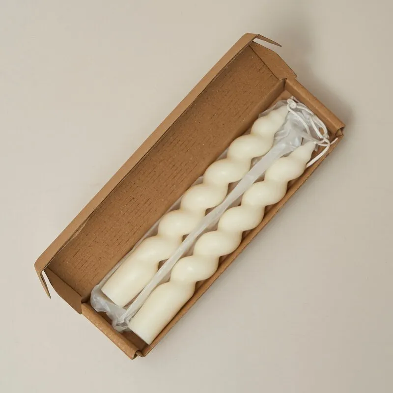 Scented Spiral Candles (2pk)