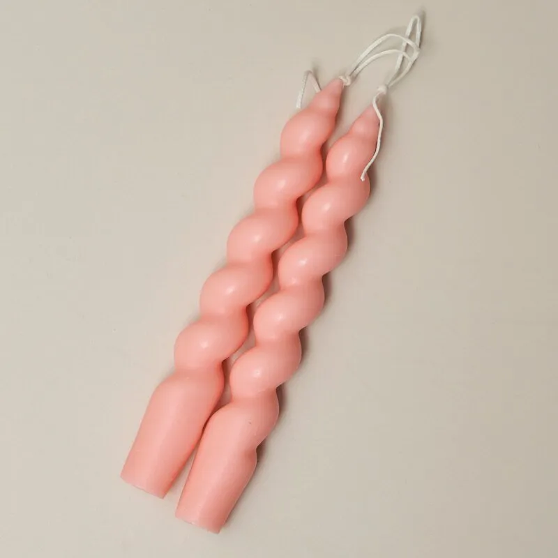 Scented Spiral Candles (2pk)