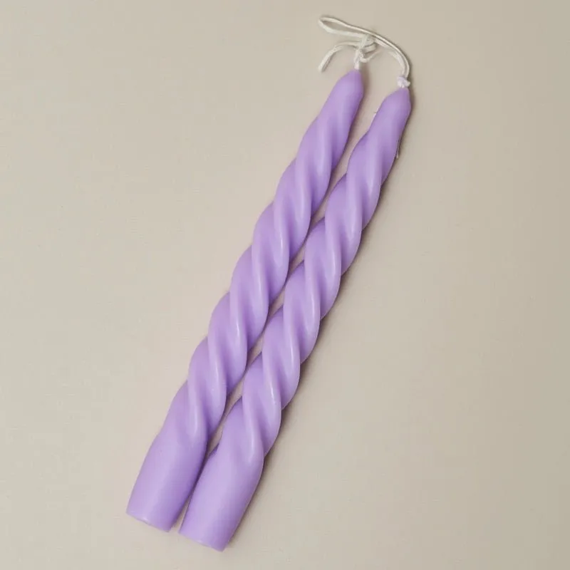 Scented Spiral Candles (2pk)