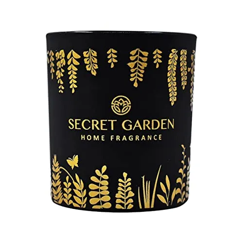 Soy Wax Scented Candle in Glass Jar for Home Fragrance and Home Decoration (40H Burn Time) (AXW1203)