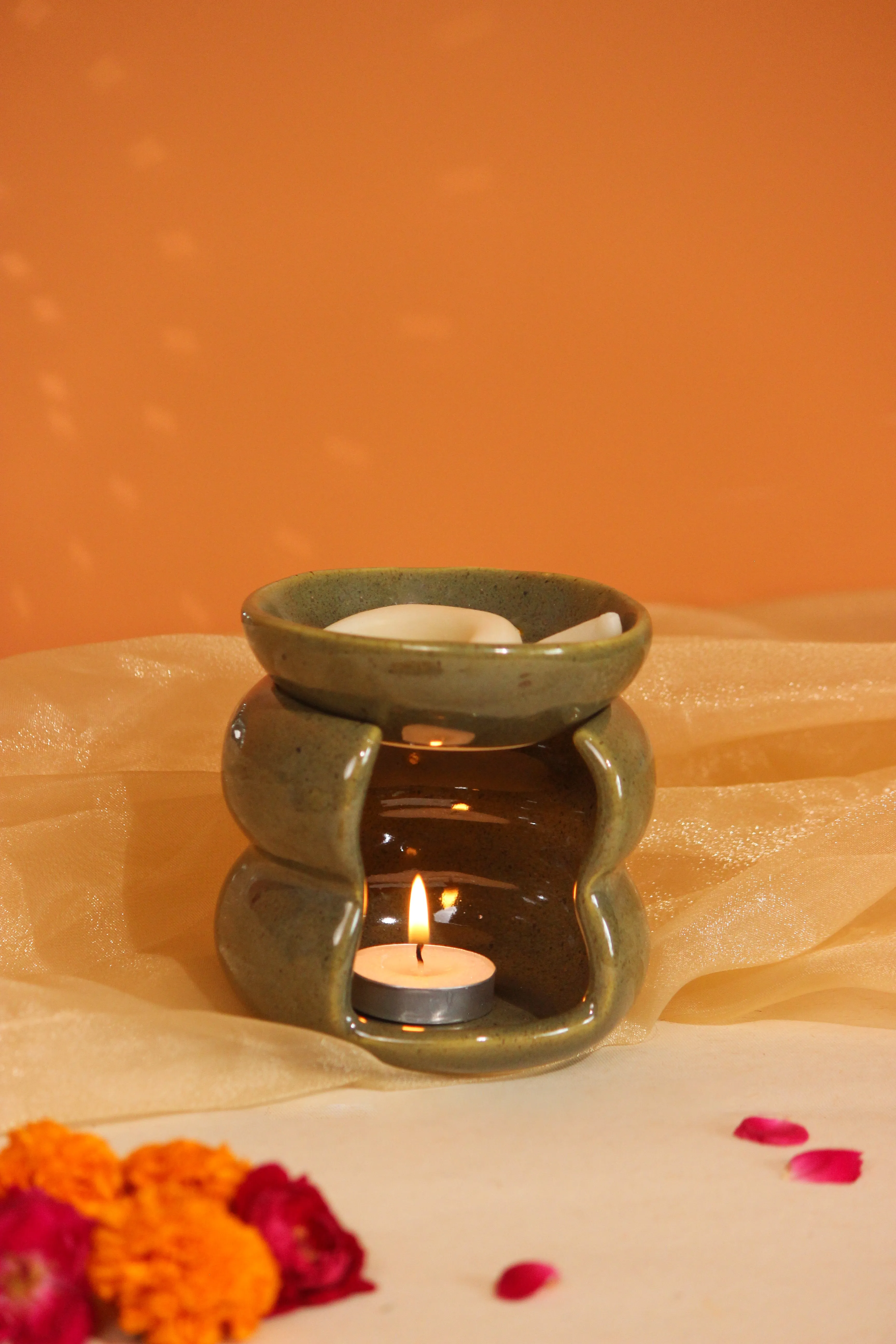 Spiral Wax Melt / Oil Burner / Candle Holder