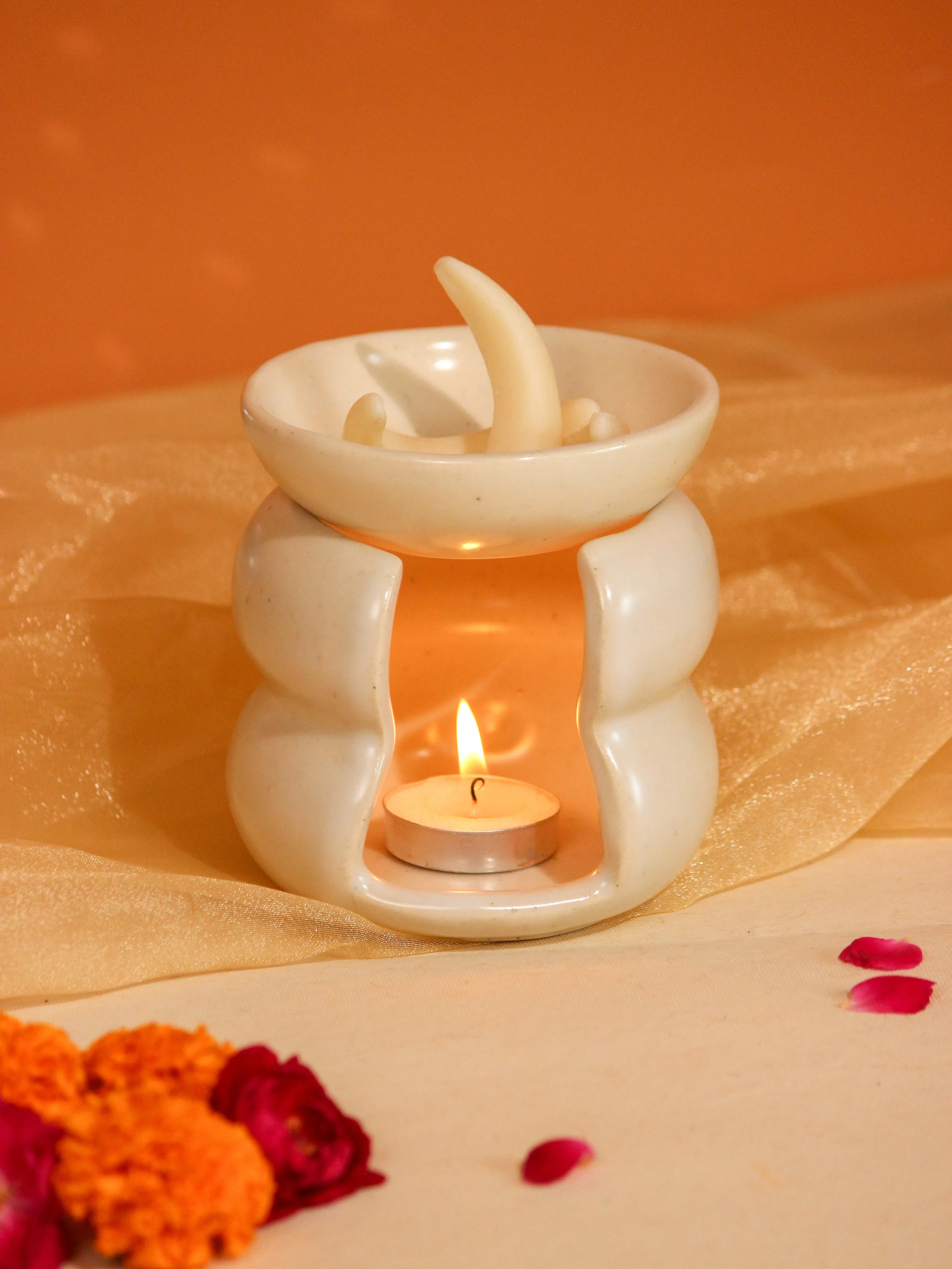 Spiral Wax Melt / Oil Burner / Candle Holder