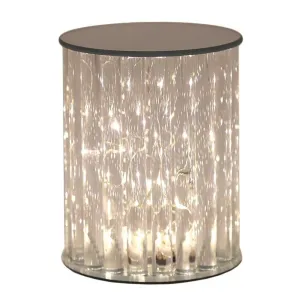 Straits 15cm LED Tube Pillar Candle Stand