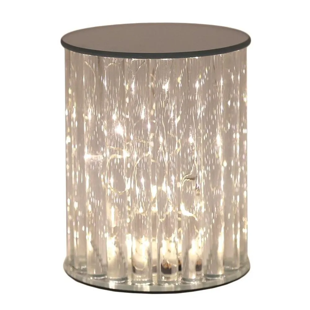 Straits 15cm LED Tube Pillar Candle Stand