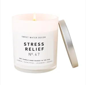 STRESS RELIEF SWEET WATER DECOR CANDLE