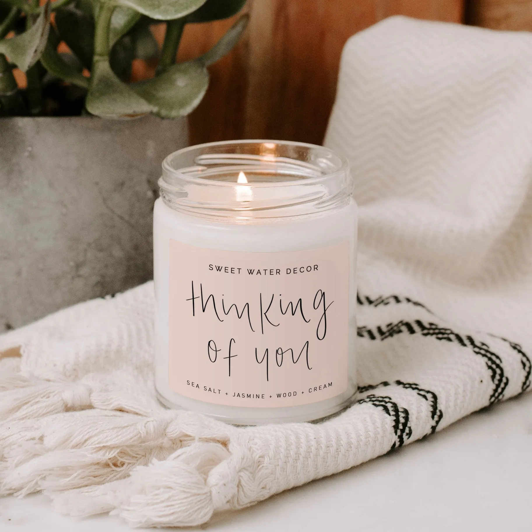 Sweet Water Decor Thinking of You Candle