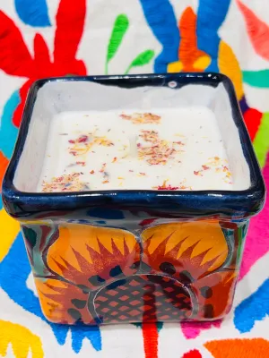 Talavera Candle