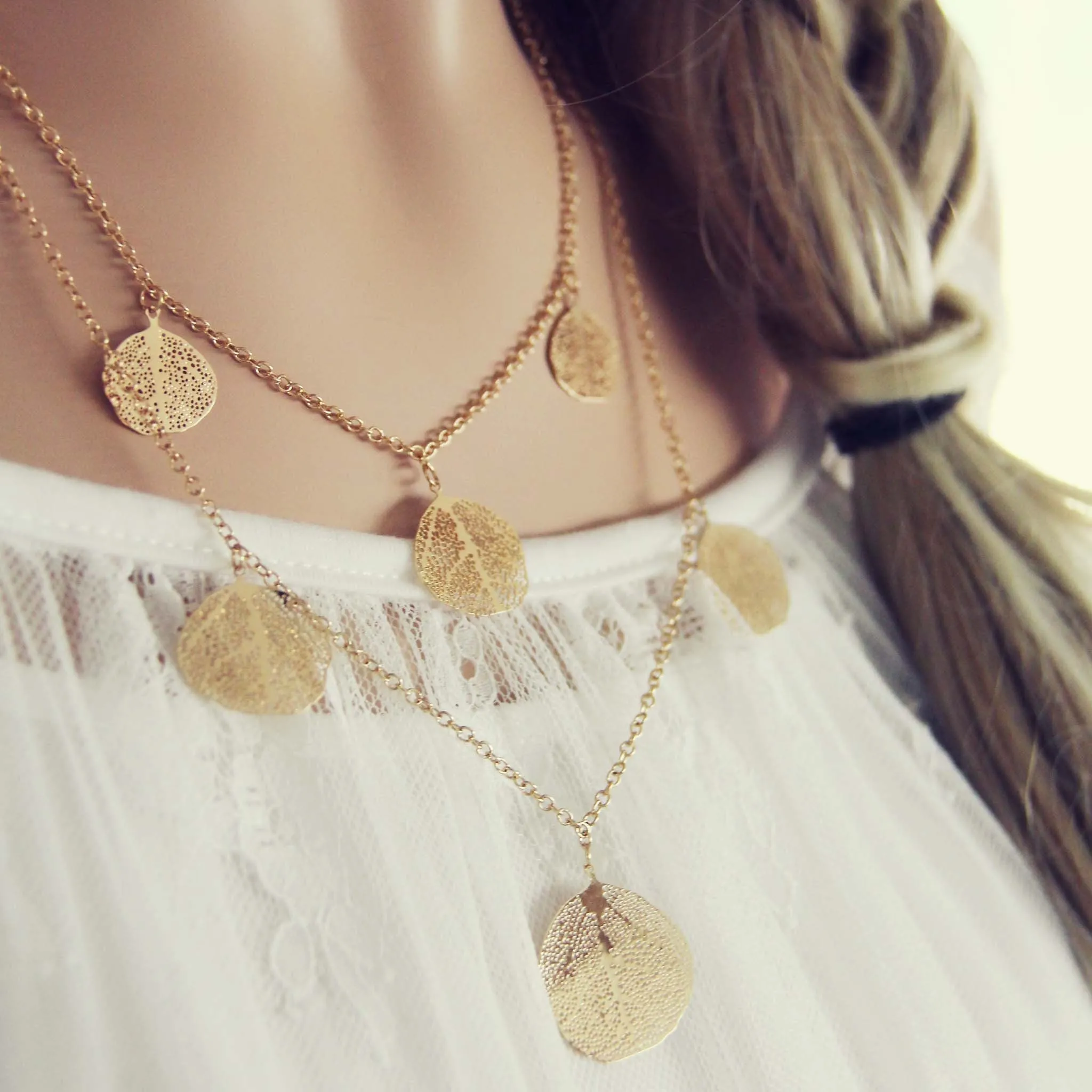 Tangled Leaves Necklace