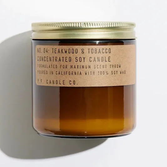 Teakwood & Tobacco Soy Candle