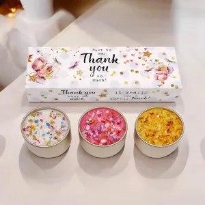 Thank You Candles Trio Set