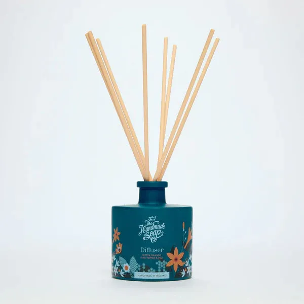 The Handmade Soap Company Reed Diffuser Bitter Orange, Pink Pepper & Hay NEW
