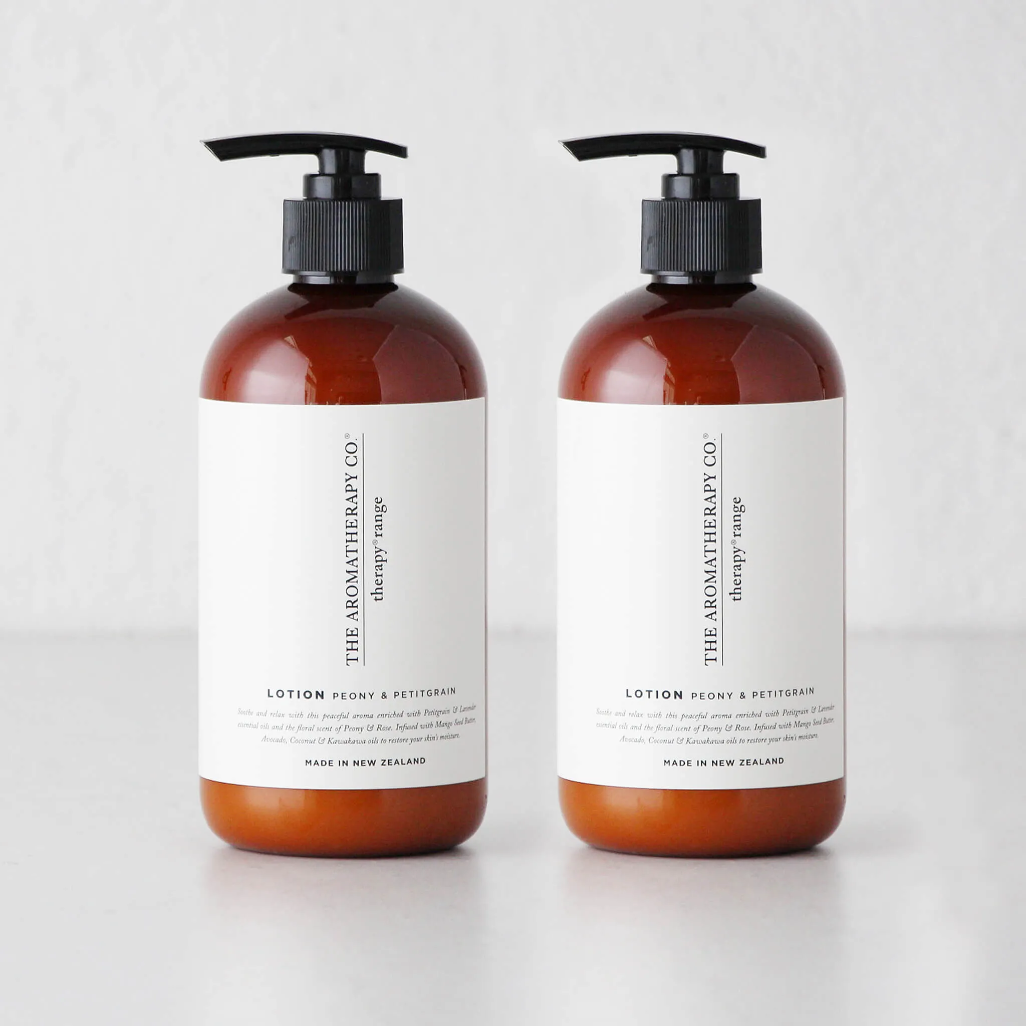 THERAPY SOOTHE BODY LOTION 500ML BUNDLE X2  |  PEONY   PETITGRAIN