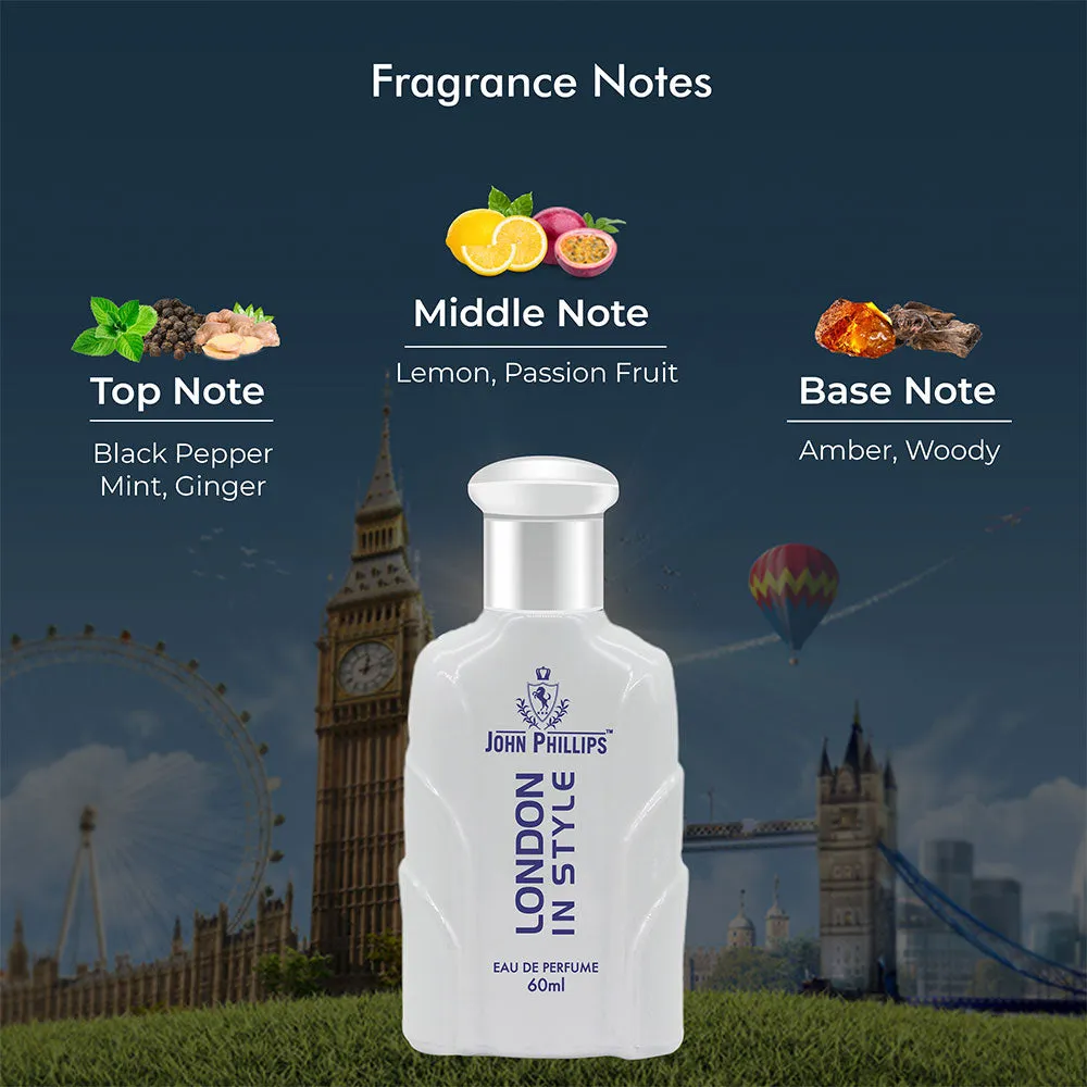 Tomm Sportz & London In Style - Unisex Fragrance Combo Set ( 60ml   60ml )