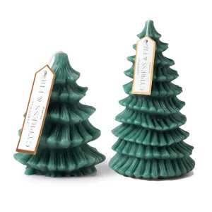 Tree Totem Candles - Cypress & Fir