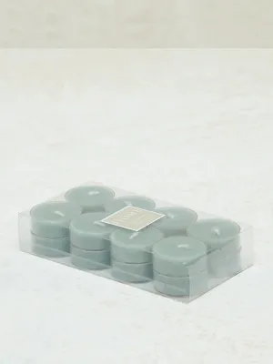 Westside Home Mint Acrylic Tealight Candle (Set of 16)